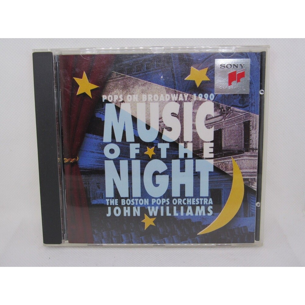Music of the Night: Pops on Broadway 1990 - Music CD - 1990-05-08 - Sony